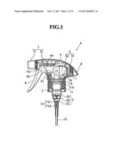 TRIGGER-TYPE PUMP DISPENSER diagram and image