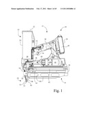 METHOD FOR CONTROLLING A FASTENER DRIVING TOOL USING A GAS SPRING diagram and image