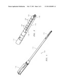 SURGICAL STAPLER WITH VISUAL POSITIONAL INDICATOR diagram and image