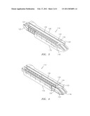 SURGICAL STAPLER WITH VISUAL POSITIONAL INDICATOR diagram and image