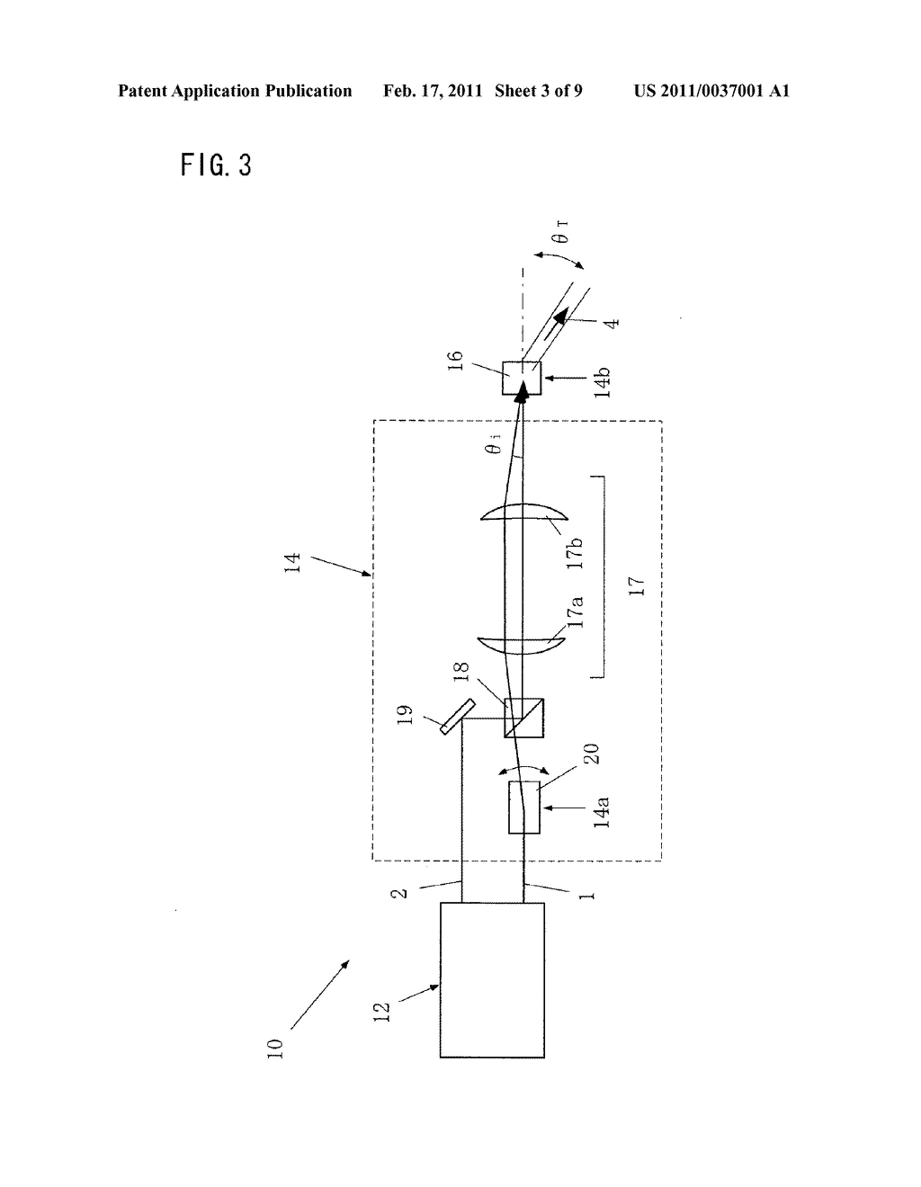 TERAHERTZ BEAM SCANNING APPARATUS AND METHOD THEREOF - diagram, schematic, and image 04