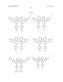 FLUORINE DERIVATIVES FOR ORGANIC ELECTROLUMINESCENCE DEVICES diagram and image