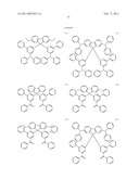 FLUORINE DERIVATIVES FOR ORGANIC ELECTROLUMINESCENCE DEVICES diagram and image