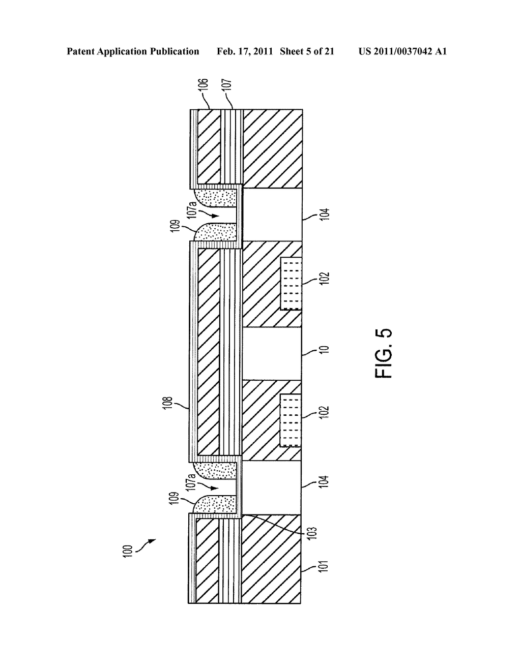 PHASE CHANGE MEMORY DEVICE WITH PLATED PHASE CHANGE MATERIAL - diagram, schematic, and image 06