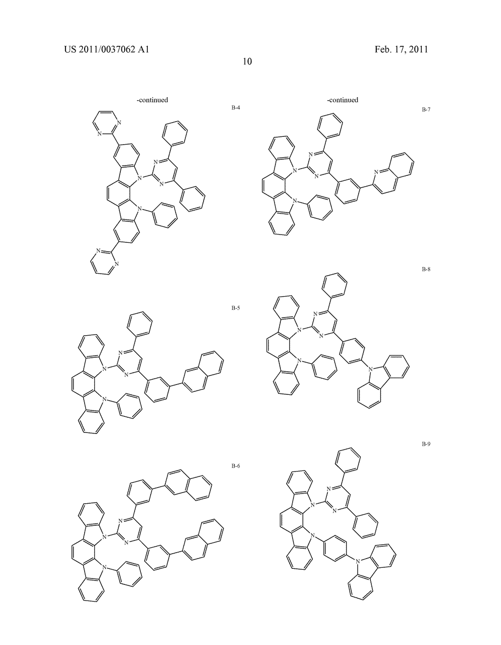 ORGANIC ELECTROLUMINESCENT DEVICE - diagram, schematic, and image 12