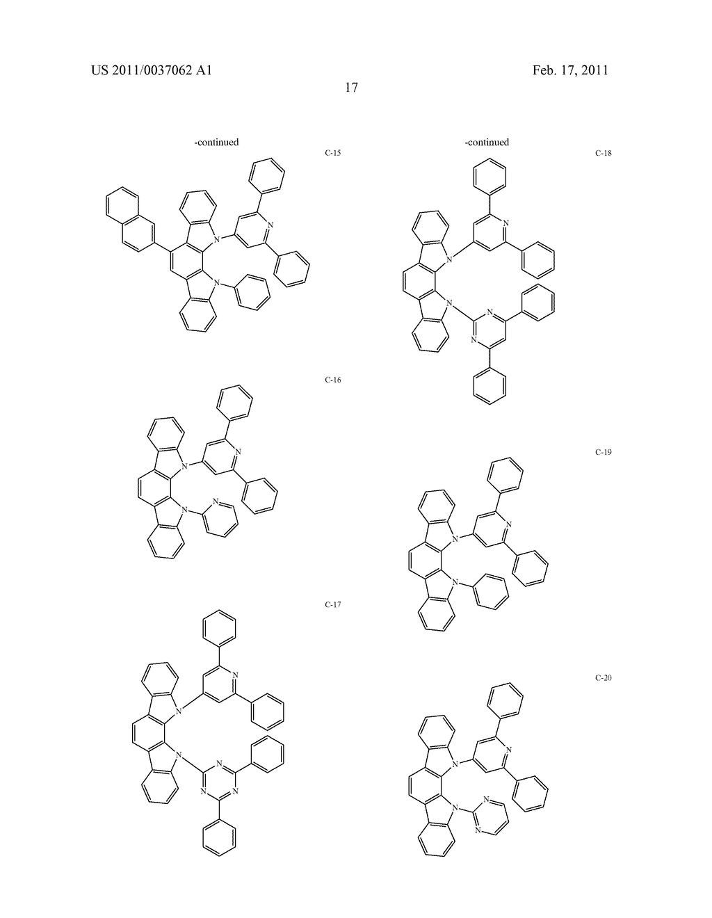 ORGANIC ELECTROLUMINESCENT DEVICE - diagram, schematic, and image 19