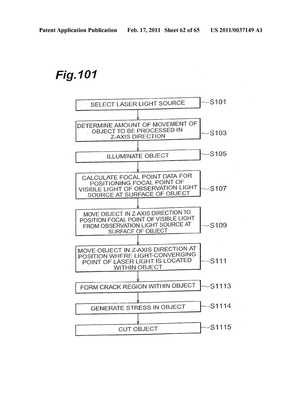 METHOD OF CUTTING A WAFER-LIKE OBJECT AND SEMICONDUCTOR CHIP - diagram, schematic, and image 63