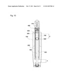 GAS SPRING WITH SPEED CONTROL FUNCTION diagram and image