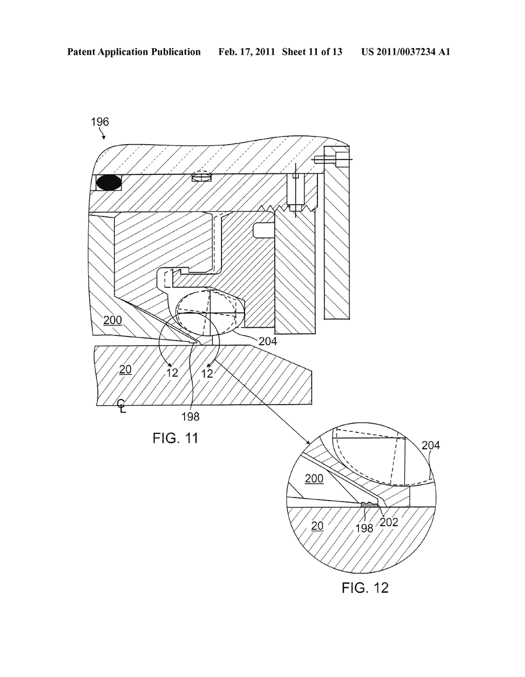 CARTRIDGE SEAL ASSEMBLIES AND ASSOCIATED METHODS - diagram, schematic, and image 12