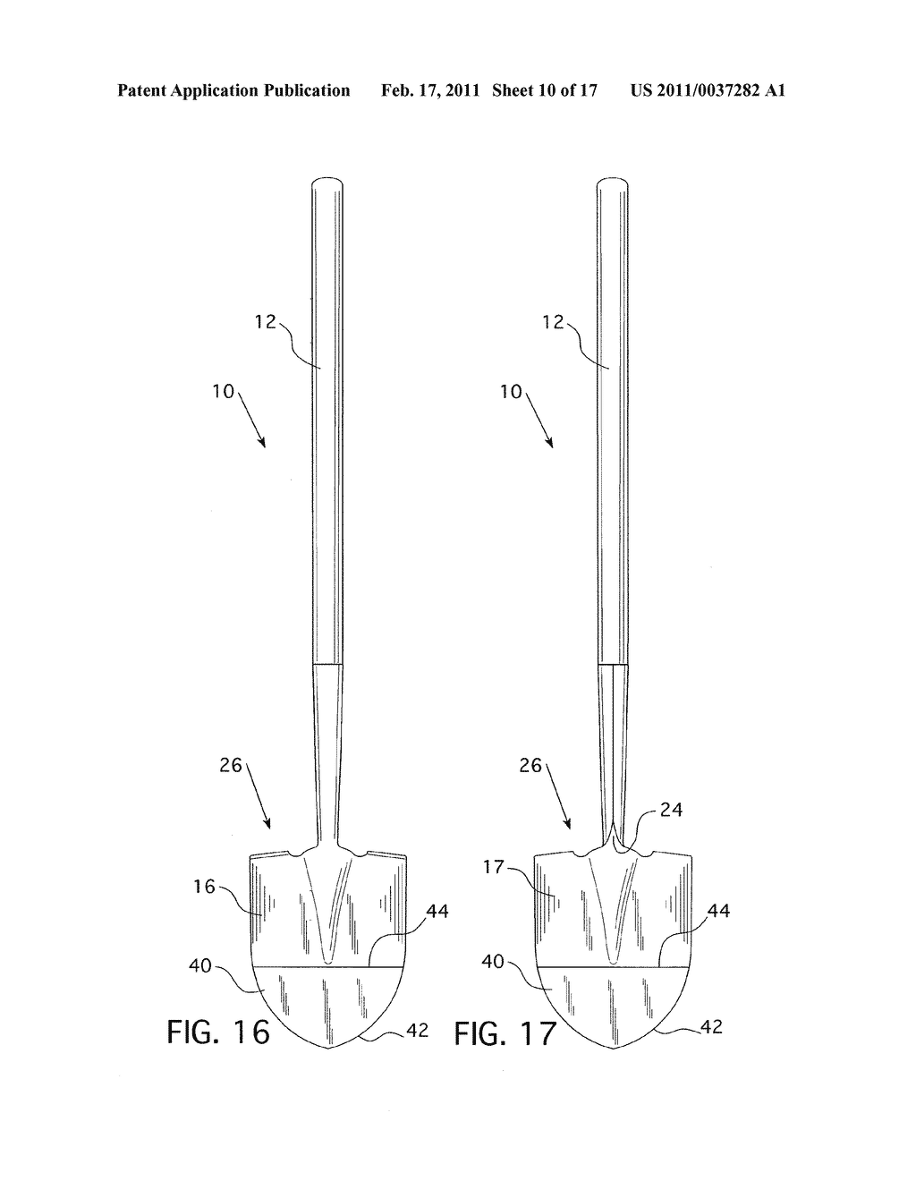 GARDEN TOOL HEAD WITH COATED LEADING EDGE - diagram, schematic, and image 11