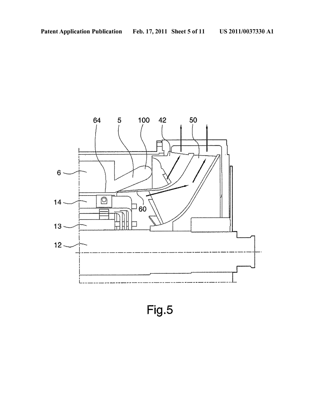  ELECTRIC MACHINE INCLUDING A MULTI-CHANNEL FAN - diagram, schematic, and image 06