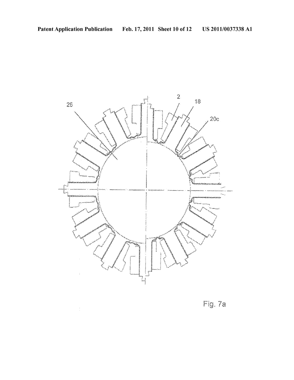 STATOR FOR ELECTRIC MOTOR - diagram, schematic, and image 11