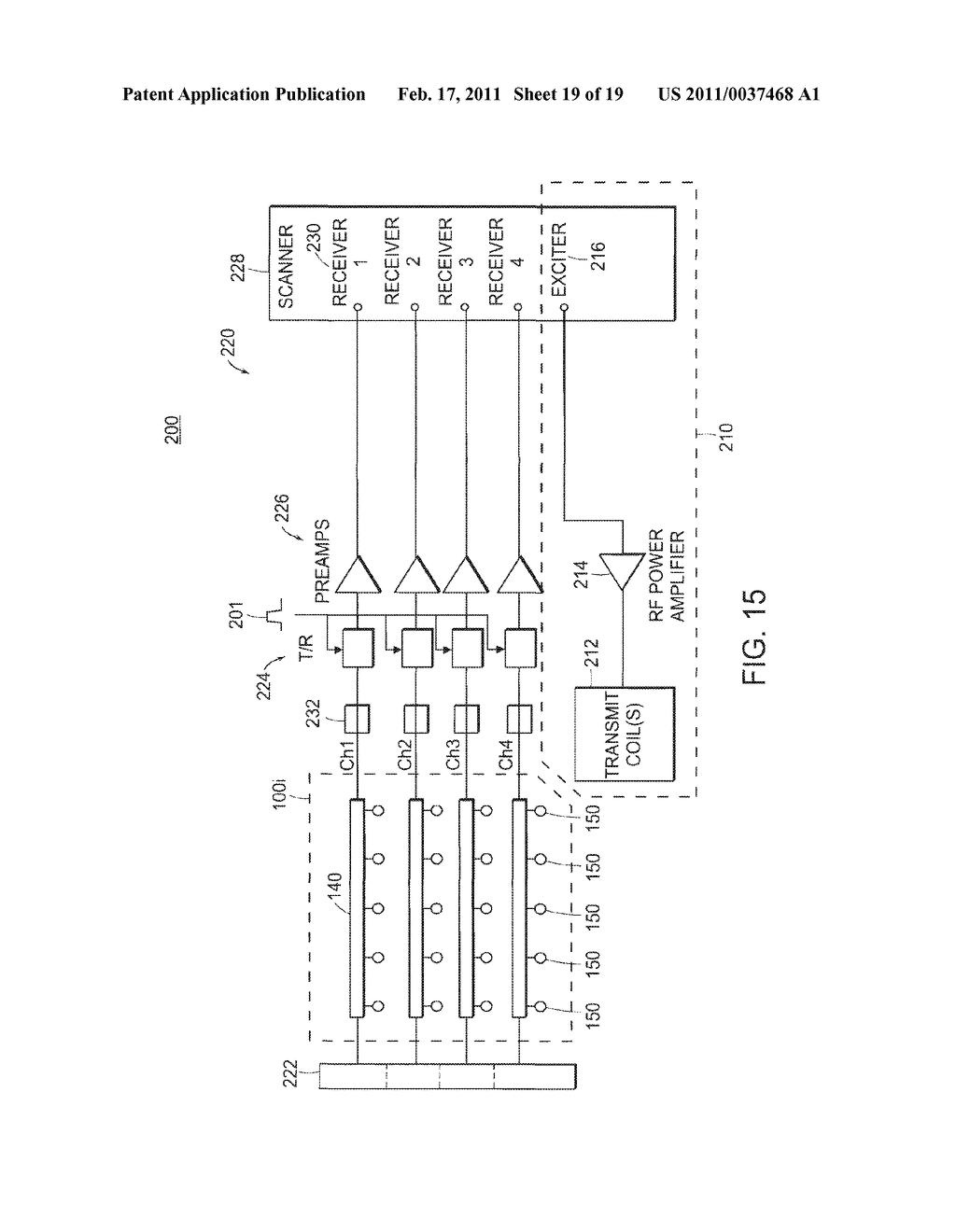 OPTIMIZED MRI STRIP ARRAY DETECTORS AND APPARATUS, SYSTEMS AND METHODS RELATED THERETO - diagram, schematic, and image 20