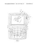 HANDHELD ELECTRONIC DEVICE AND METHOD FOR DUAL-MODE DISAMBIGUATION OF TEXT INPUT diagram and image