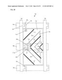 ACTIVE MATRIX SUBSTRATE, MANUFACTURING METHOD OF ACTIVE MATRIX SUBSTRATE, LIQUID CRYSTAL PANEL, MANUFACTURING METHOD OF LIQUID CRYSTAL PANEL, LIQUID CRYSTAL DISPLAY APPARATUS, LIQUID CRYSTAL DISPLAY UNIT, AND TELEVISION RECEIVER diagram and image