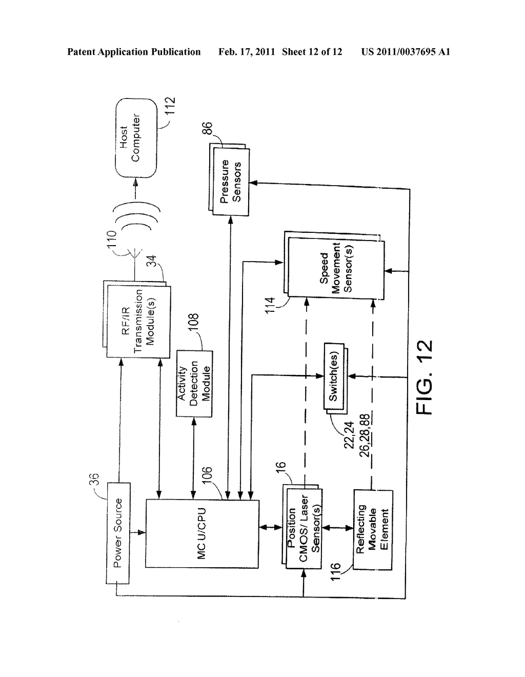 ERGONOMIC CONTROL UNIT FOR PROVIDING A POINTING FUNCTION - diagram, schematic, and image 13