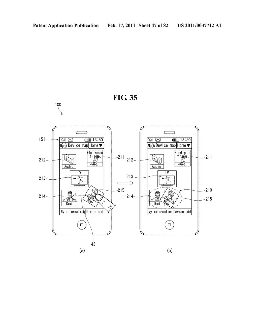 ELECTRONIC DEVICE AND CONTROL METHOD THEREOF - diagram, schematic, and image 48