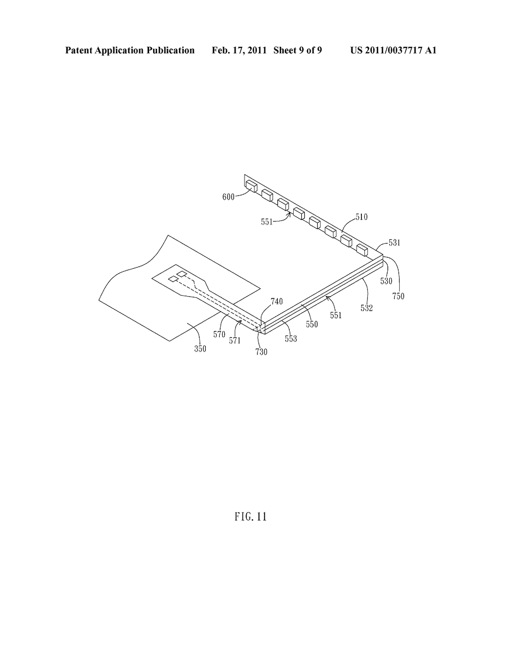 Backlight Module with Low Electromagnetic Interference and Display Device Using the Same - diagram, schematic, and image 10