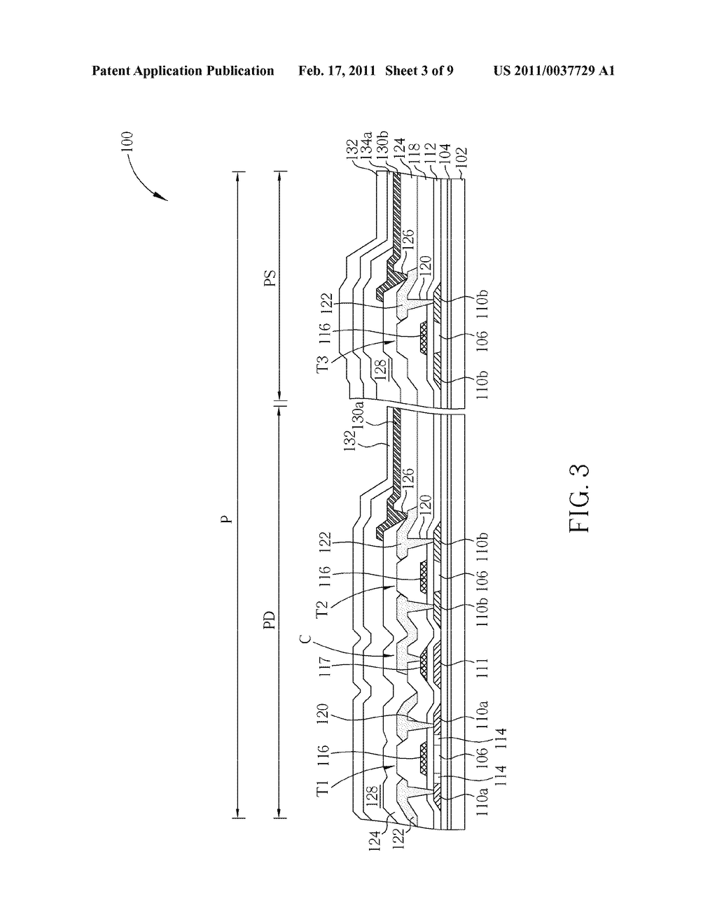 OLED TOUCH PANEL AND METHOD OF FORMING THE SAME - diagram, schematic, and image 04