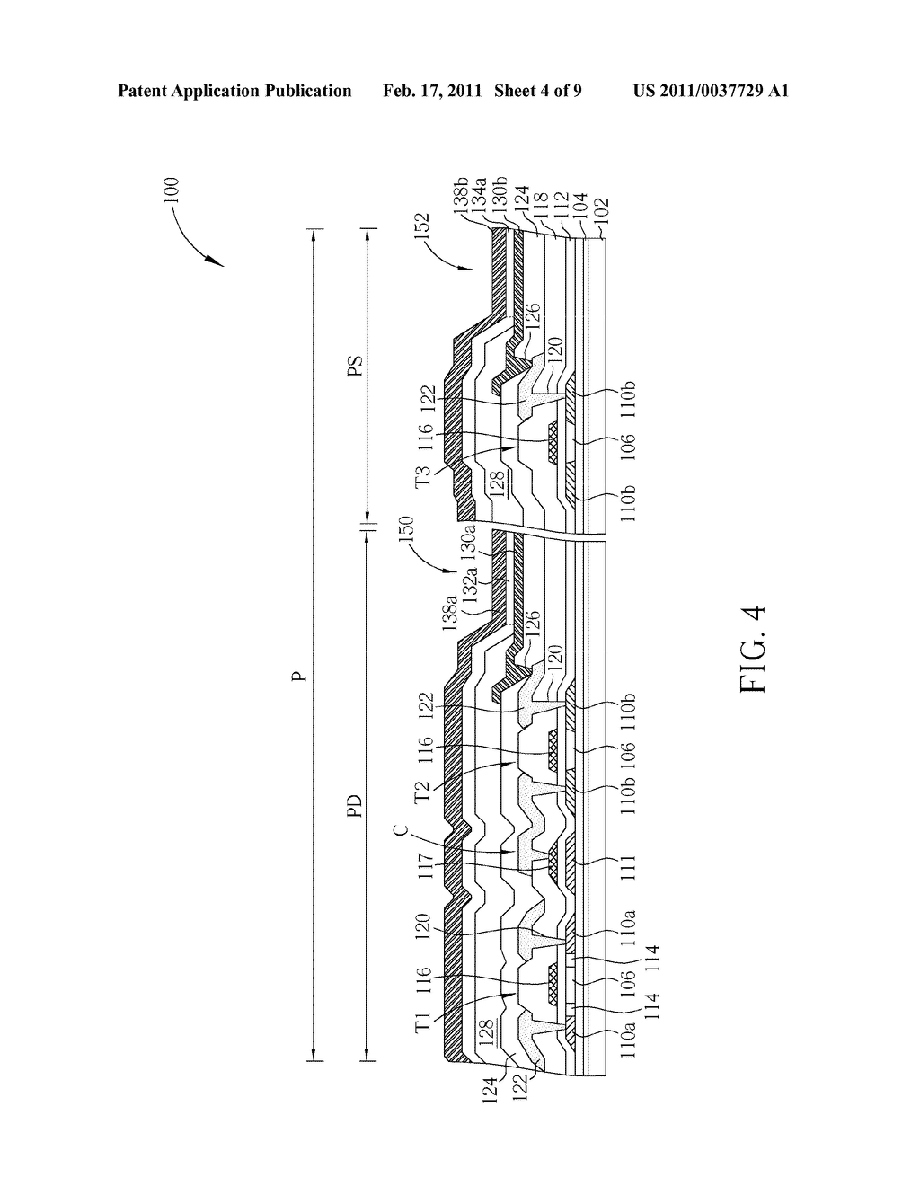 OLED TOUCH PANEL AND METHOD OF FORMING THE SAME - diagram, schematic, and image 05