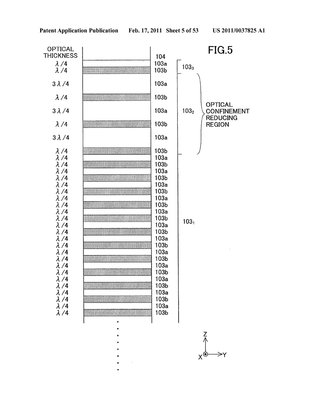 VERTICAL CAVITY SURFACE EMITTING LASER DEVICE, VERTICAL CAVITY SURFACE EMITTING LASER ARRAY, OPTICAL SCANNING APPARATUS, IMAGE FORMING APPARATUS, OPTICAL TRANSMISSION MODULE AND OPTICAL TRANSMISSION SYSTEM - diagram, schematic, and image 06