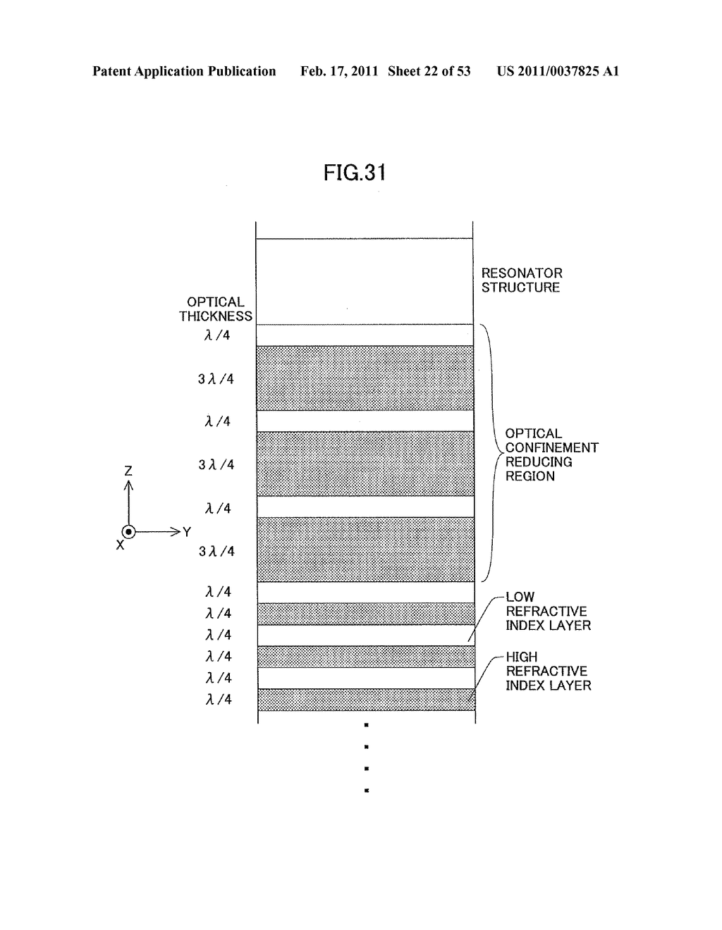 VERTICAL CAVITY SURFACE EMITTING LASER DEVICE, VERTICAL CAVITY SURFACE EMITTING LASER ARRAY, OPTICAL SCANNING APPARATUS, IMAGE FORMING APPARATUS, OPTICAL TRANSMISSION MODULE AND OPTICAL TRANSMISSION SYSTEM - diagram, schematic, and image 23