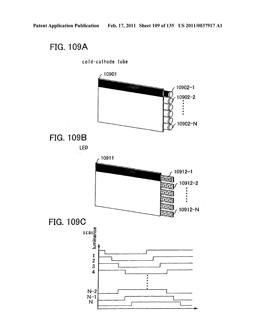 LIQUID CRYSTAL DISPLAY DEVICE AND ELECTRONIC APPLIANCE - diagram, schematic, and image 110