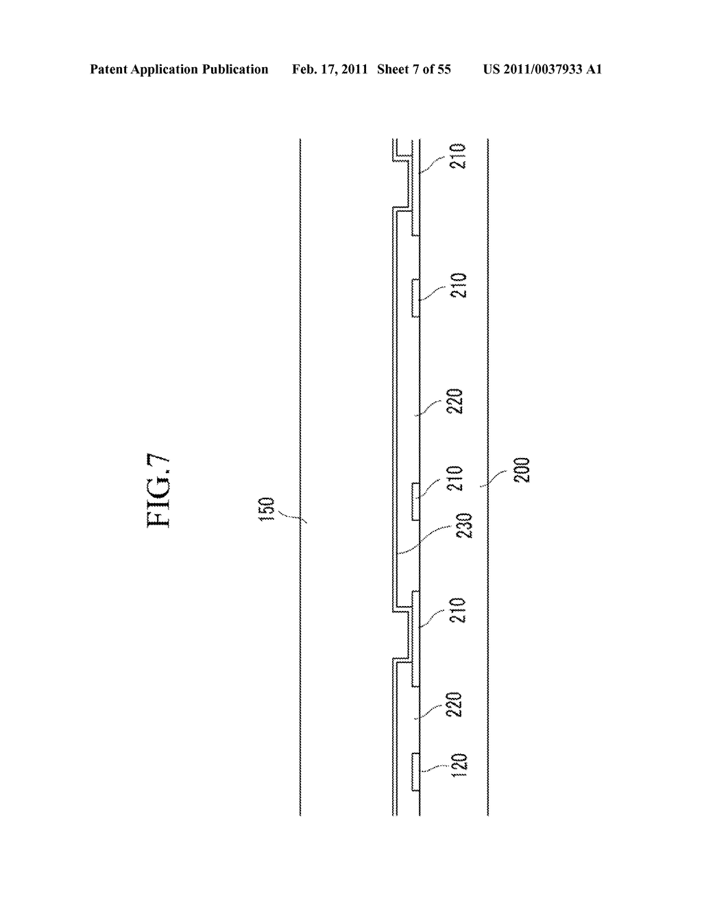 LIQUID CRYSTAL DISPLAY INCLUDING A SPACER ELEMENT AND METHOD FOR FABRICATING THE SAME - diagram, schematic, and image 08