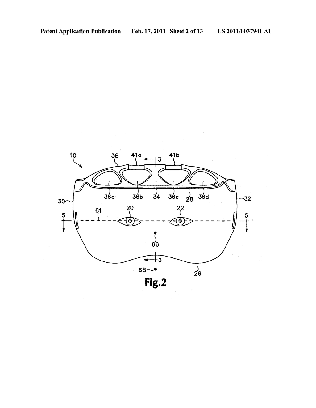 Optically Decentered Face Shield - diagram, schematic, and image 03