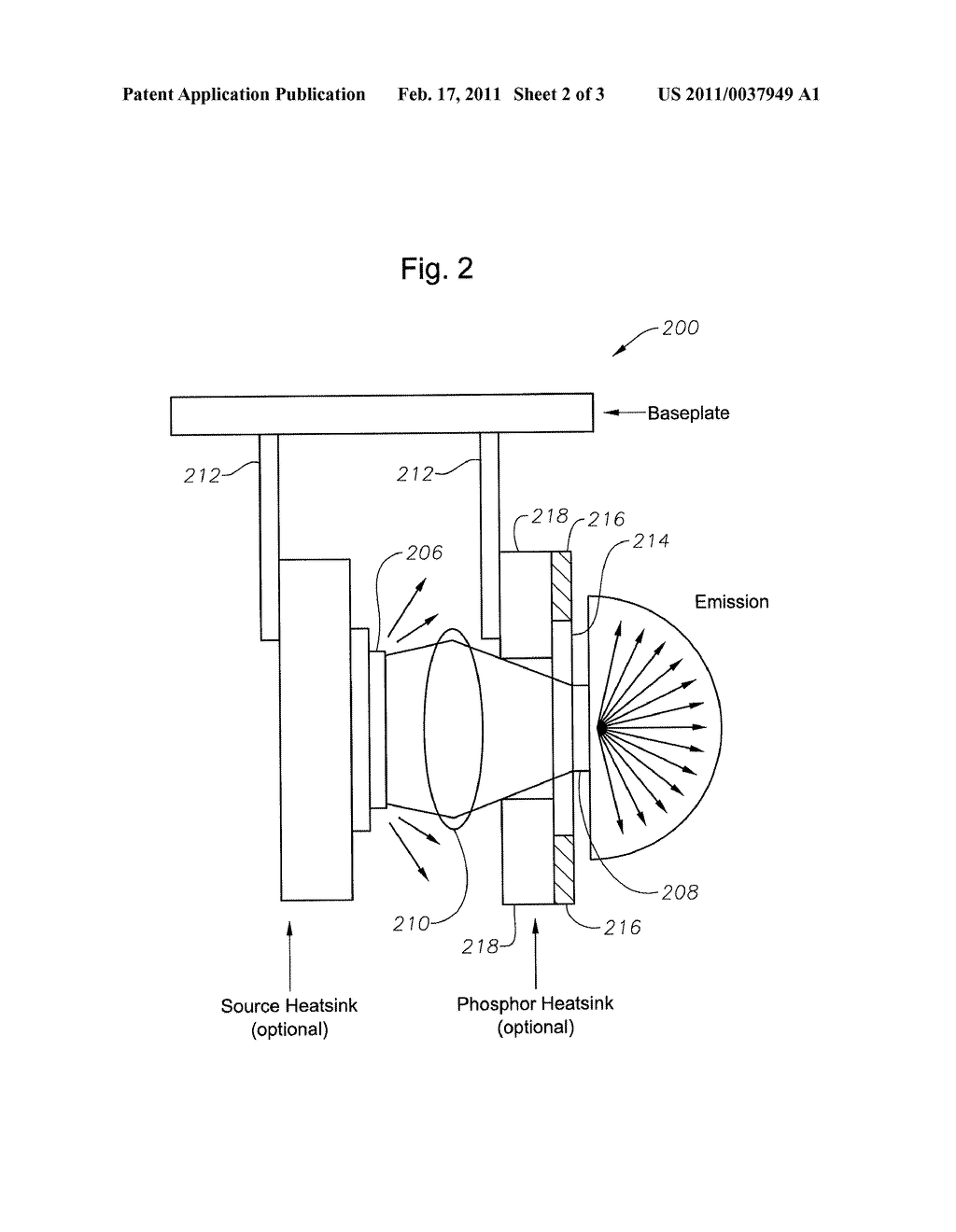 OPHTHALMIC ENDOILLUMINATION WITH THERMALLY ISOLATED PHOSPHOR - diagram, schematic, and image 03