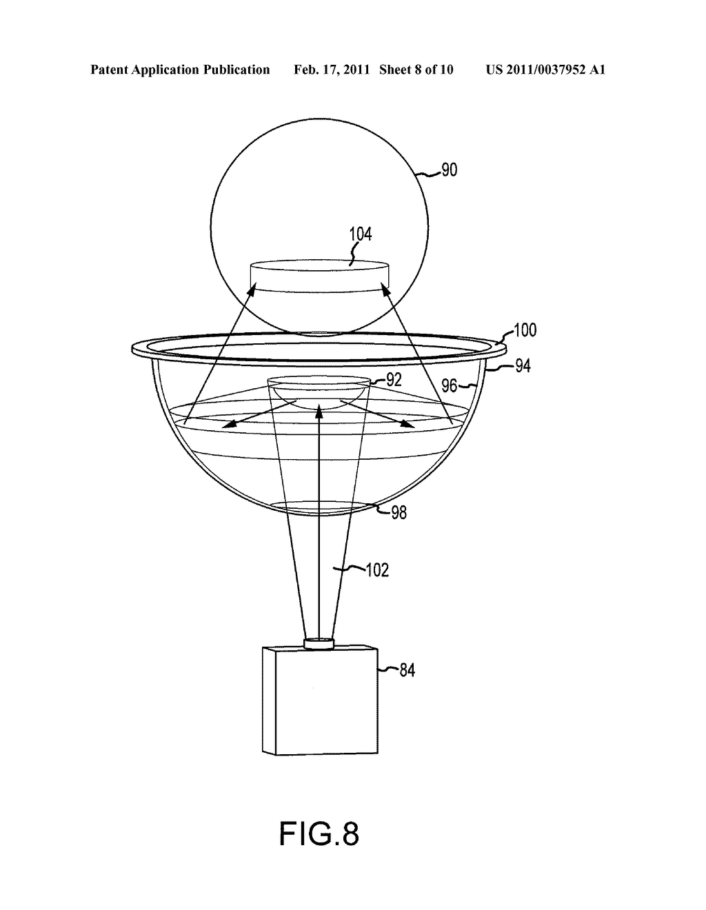 APPARATUS AND METHOD FOR AN ANAMORPHIC PEPPER'S GHOST ILLUSION - diagram, schematic, and image 09