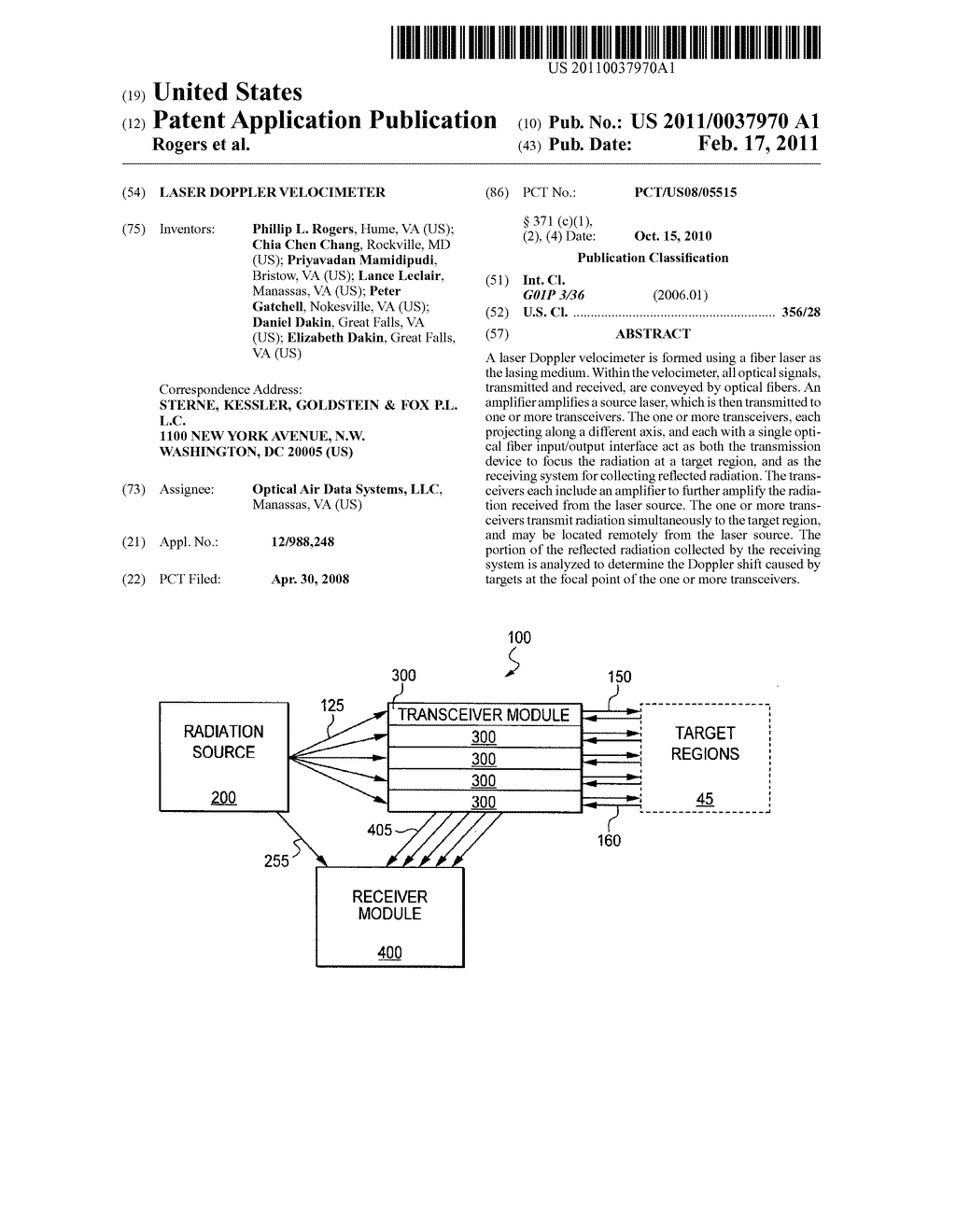 Laser Doppler Velocimeter - diagram, schematic, and image 01