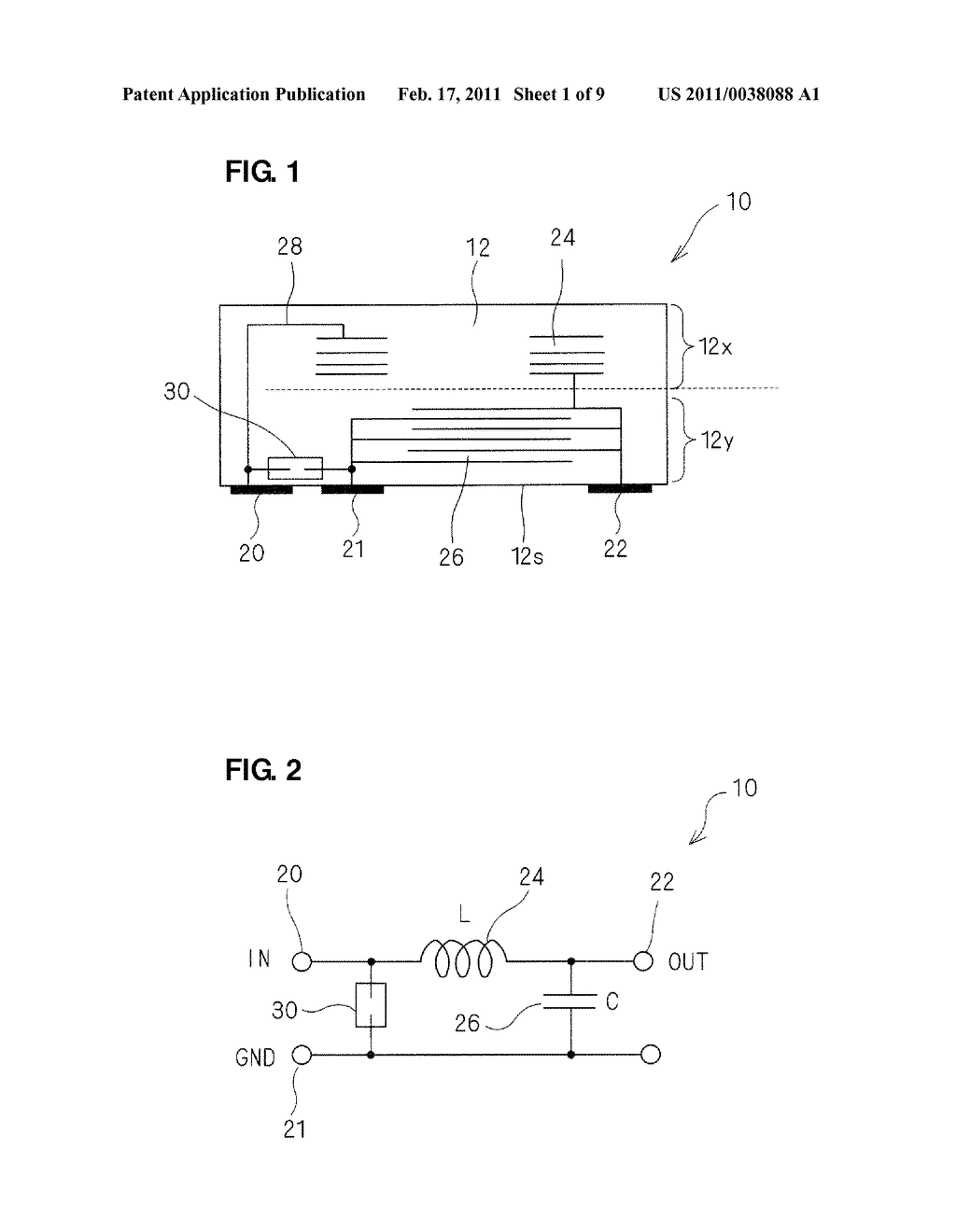 SUBSTRATE INCLUDING AN ESD PROTECTION FUNCTION - diagram, schematic, and image 02