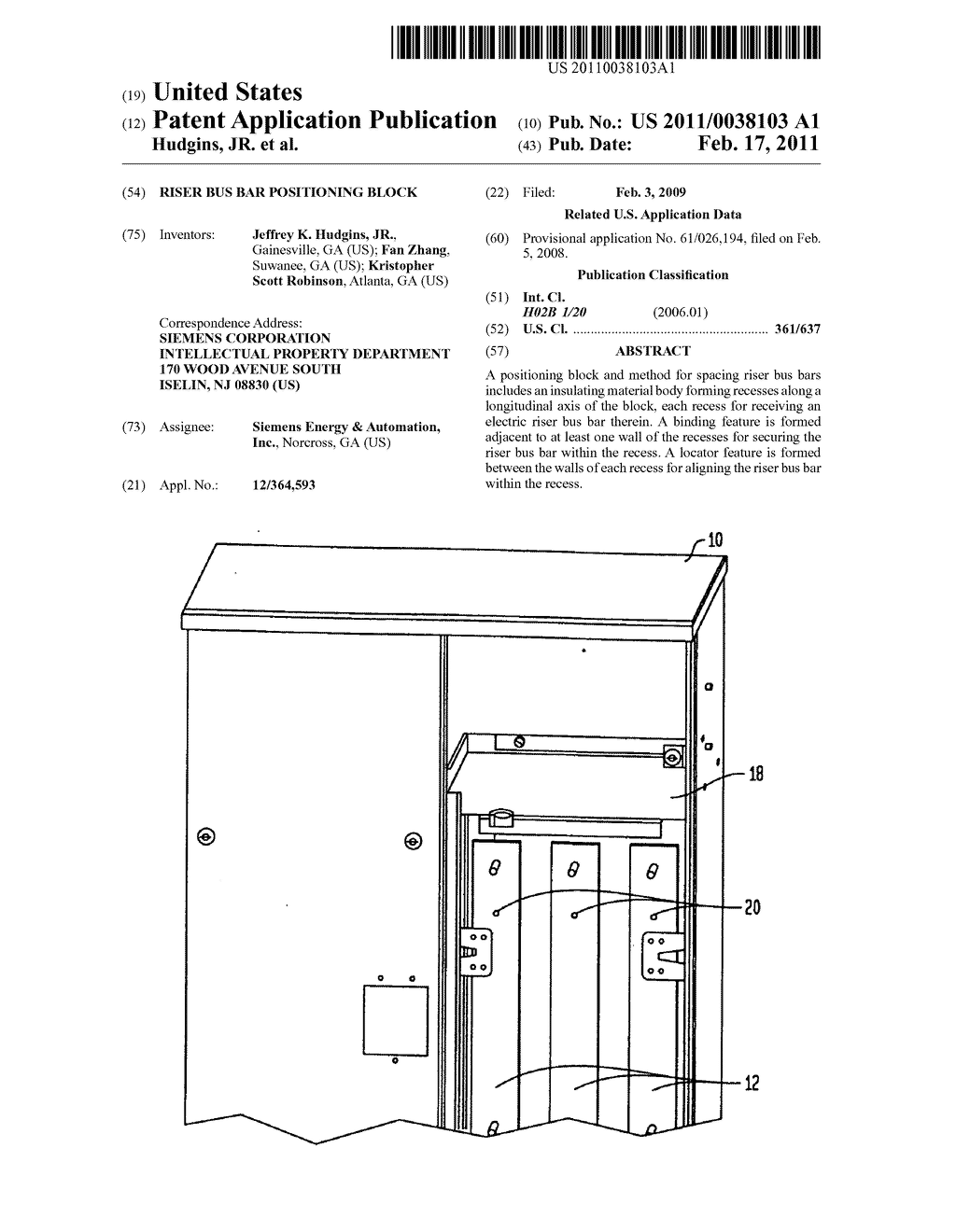 Riser Bus Bar Positioning Block - diagram, schematic, and image 01