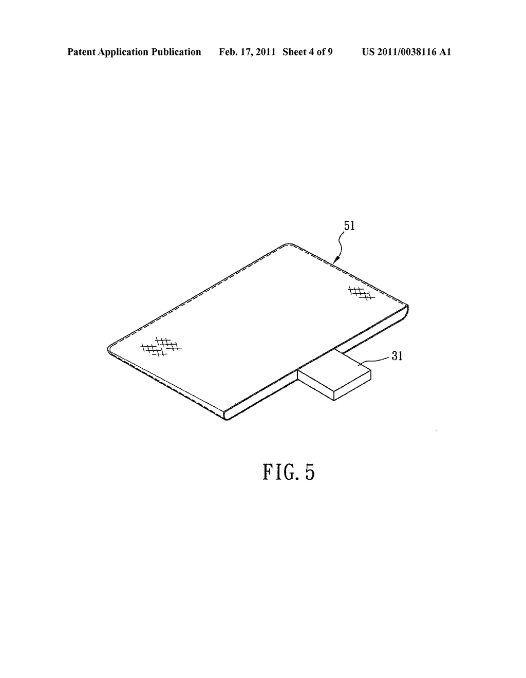 Housing for notebook computer and method for making the same - diagram, schematic, and image 05