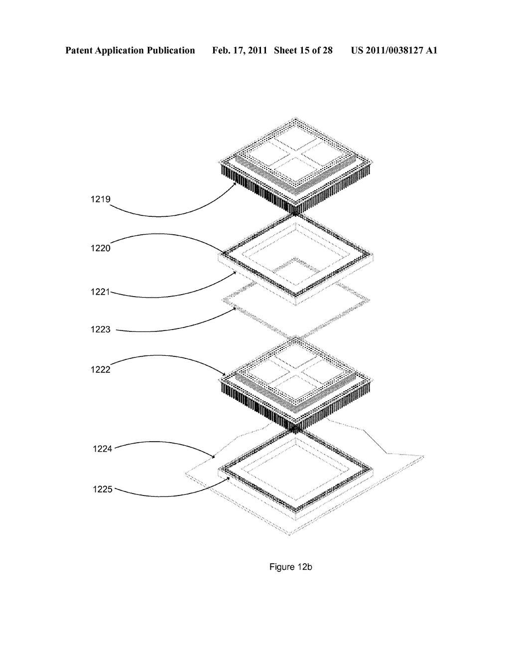 MULTIPLE CHIP MODULE AND PACKAGE STACKING METHOD FOR STORAGE DEVICES - diagram, schematic, and image 16