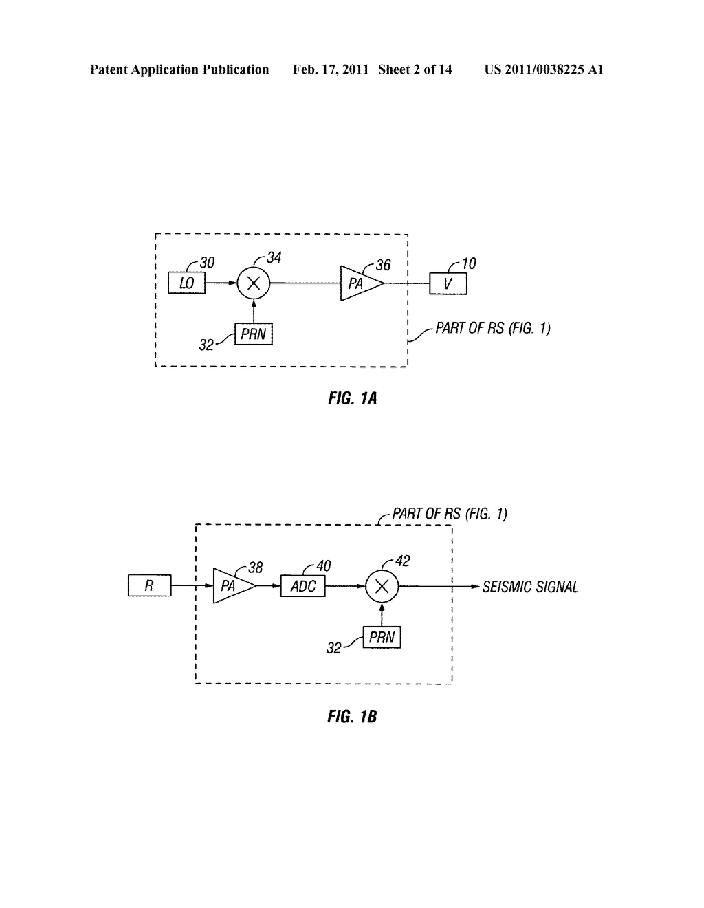 Method for generating spread spectrum driver signals for a seismic vibrator array using multiple biphase modulation operations in each driver signal chip - diagram, schematic, and image 03