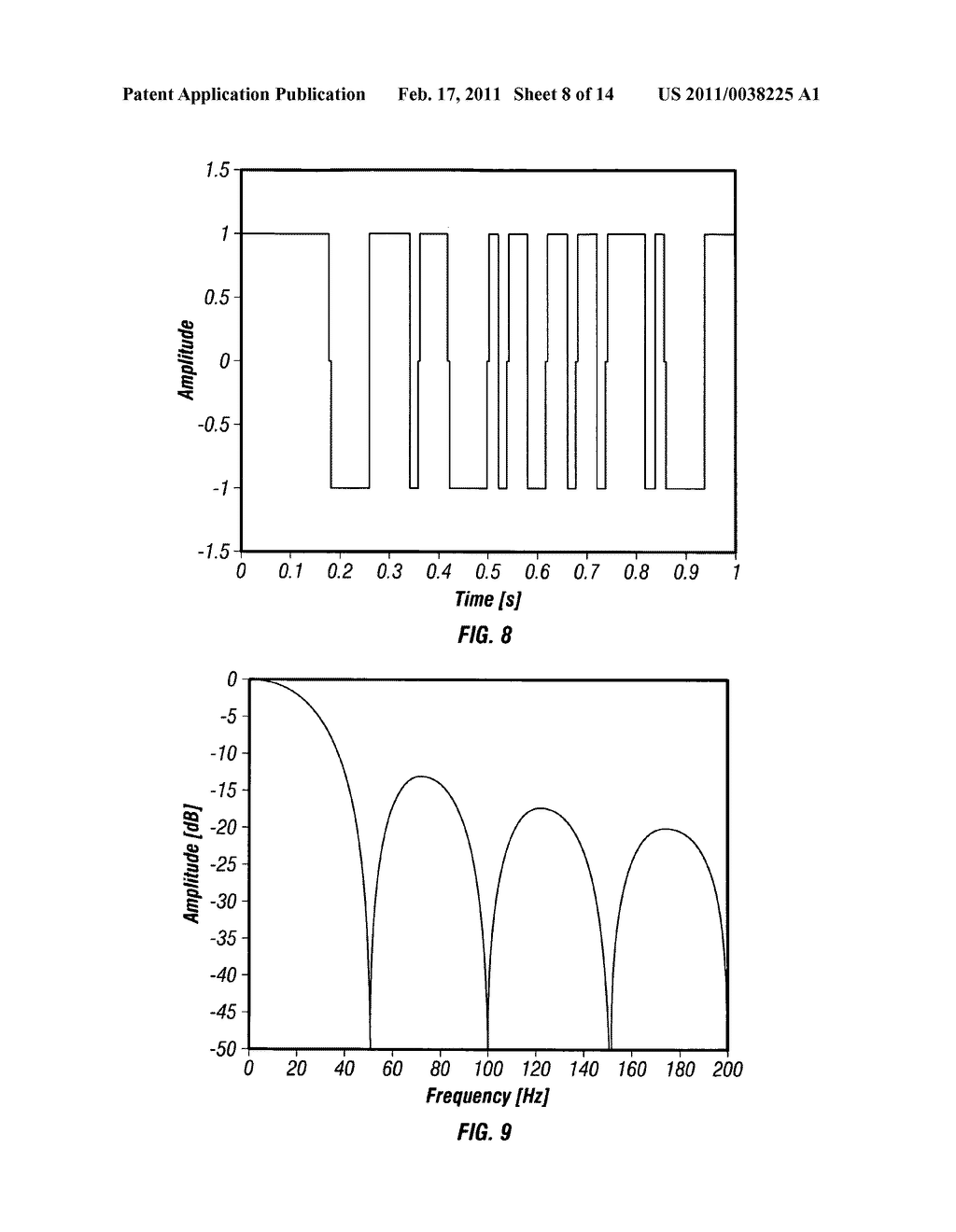 Method for generating spread spectrum driver signals for a seismic vibrator array using multiple biphase modulation operations in each driver signal chip - diagram, schematic, and image 09