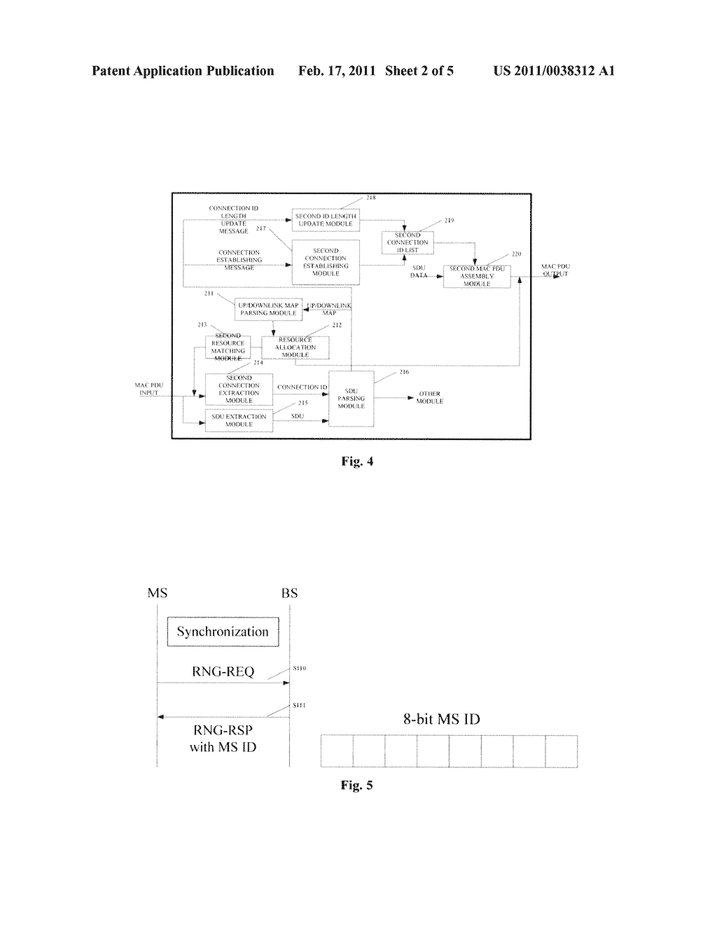 METHOD FOR IDENTIFYING CONNECTION, MOBILE STATION AND BASE STATION - diagram, schematic, and image 03