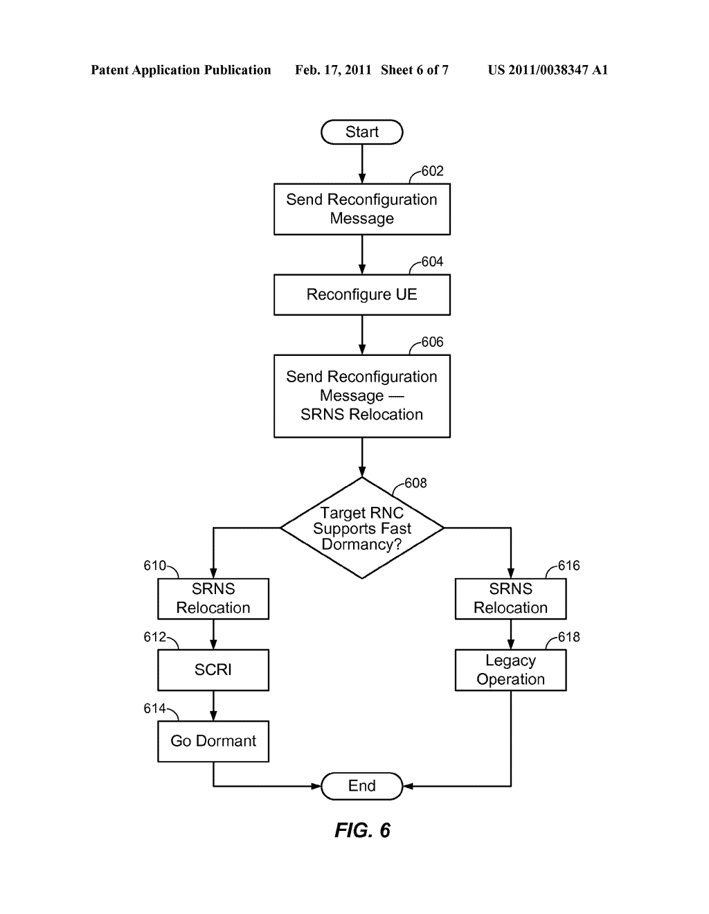 SYSTEMS AND METHODS OF MAINTAINING CORE NETWORK STATUS DURING SERVING RADIO NETWORK SUBSYSTEM RELOCATION - diagram, schematic, and image 07