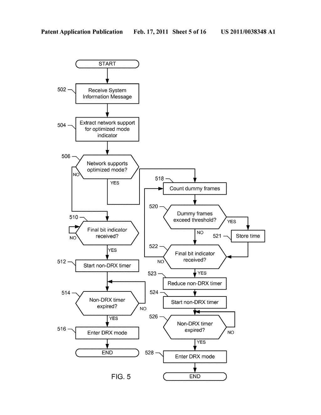 METHODS AND APPARATUS FOR CONTROLLING DISCONTINUOUS RECEPTION - diagram, schematic, and image 06