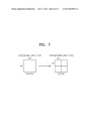 METHOD AND APPARATUS FOR ENCODING AND DECODING IMAGE BY USING ROTATIONAL TRANSFORM diagram and image