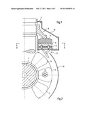 AXIAL BEARING FOR A SHAFT, PARTICULARLY FOR THE SHAFT OF A WATER TURBINE diagram and image
