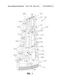 Turbine Blade Having a Constant Thickness Airfoil Skin diagram and image