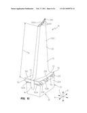 Turbine Blade Having a Constant Thickness Airfoil Skin diagram and image