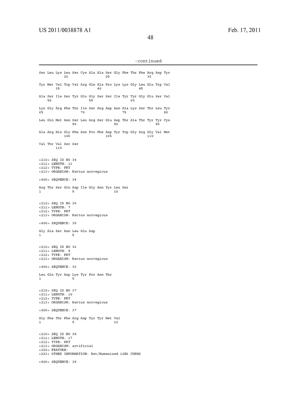 ANTIBODIES TO IL-17A - diagram, schematic, and image 60