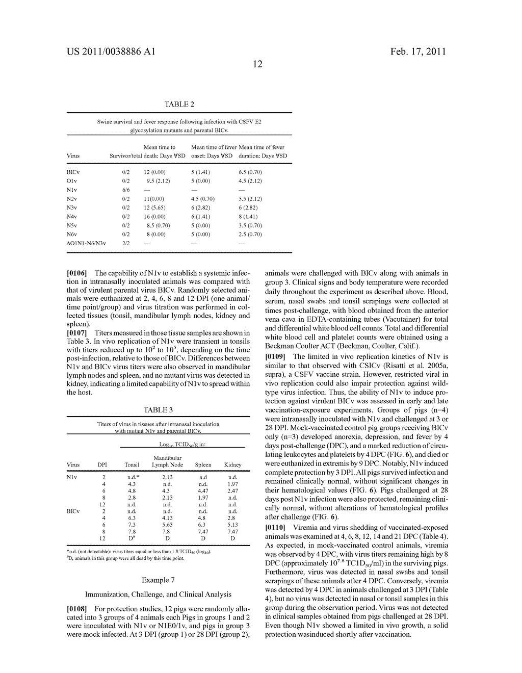 N-Linked Glycosylation Alteration in E0 and E2 Glycoprotein of Classical Swine Fever Virus and Novel Classical Swine Fever Virus Vaccine - diagram, schematic, and image 19