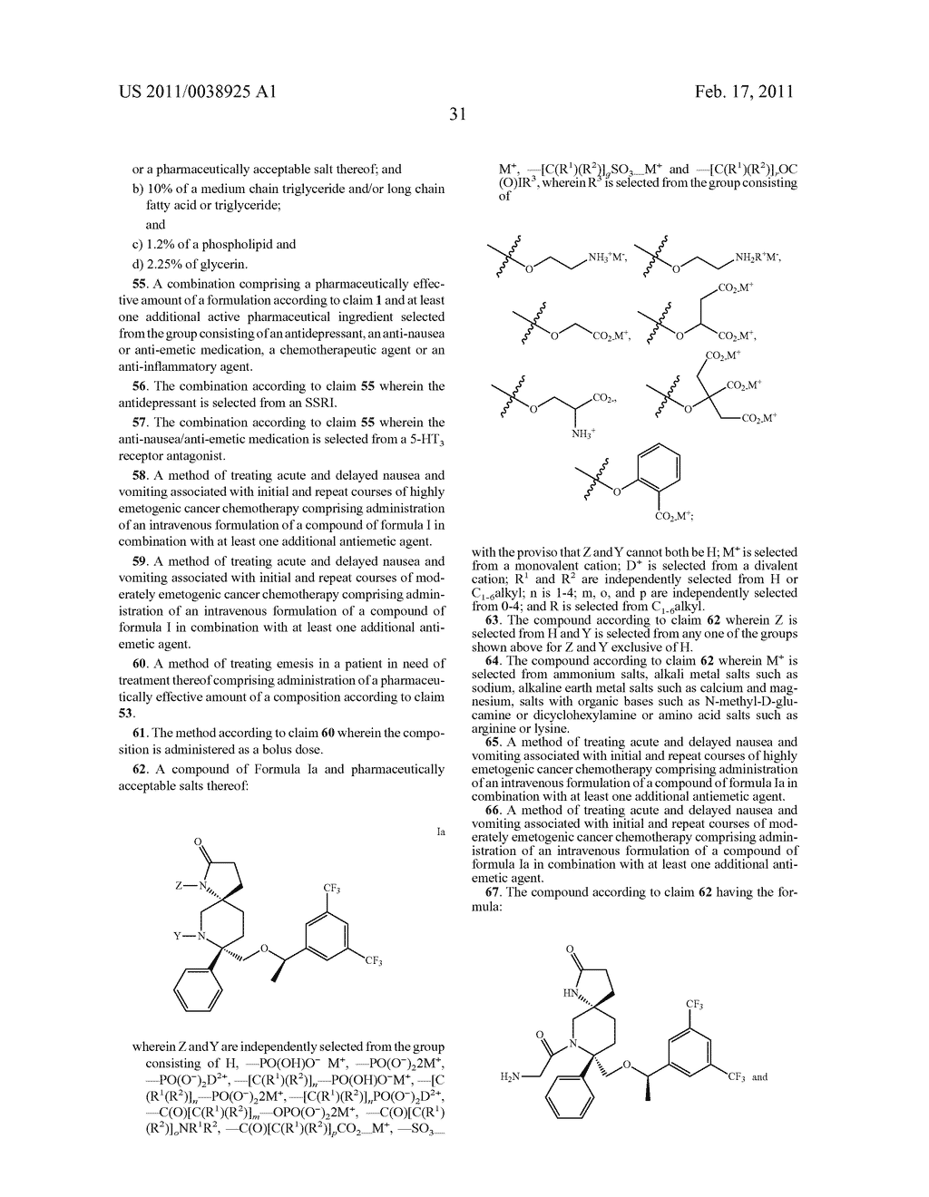 INTRAVENOUS FORMULATIONS OF NEUROKININ-1 ANTAGONISTS - diagram, schematic, and image 45