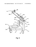 UNIVERSAL ARTICULATOR FOR THE PREPARATION OF DENTAL PROSTHESIS THROUGH TRANSFERENCE OF DOUBLE IMPRESSIONS OF THE ANTERIOR AND POSTERIOR AREAS OF THE MOUTH CAVITY diagram and image