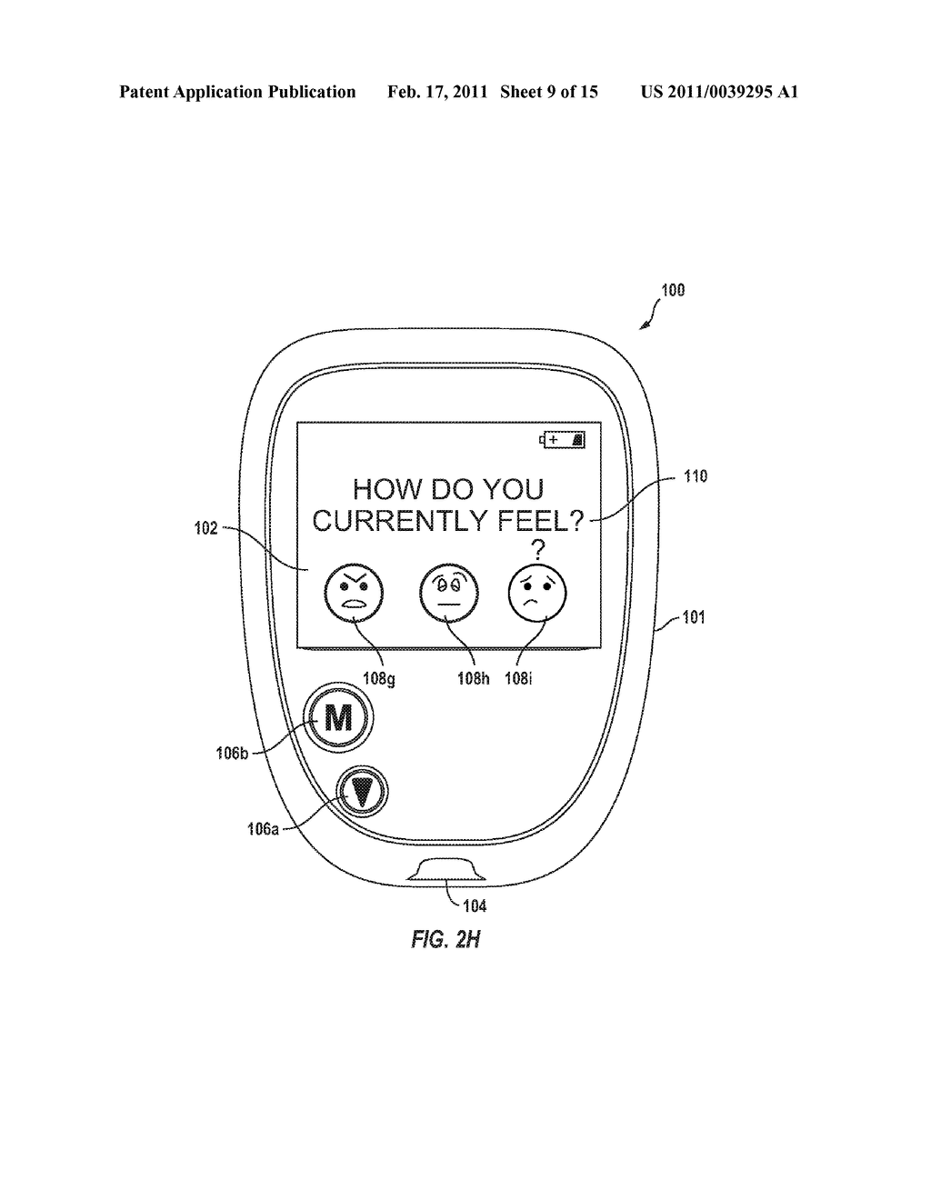 DISPLAY WITH ICONIC MARKERS FOR A METER - diagram, schematic, and image 10